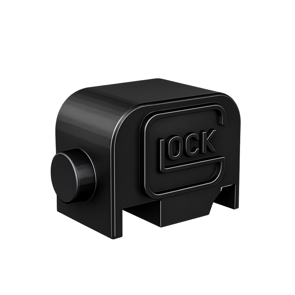 Novelty Switch Back Plate for Airsoft Glocks Black